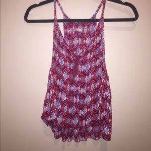 Hollister patterned tank top